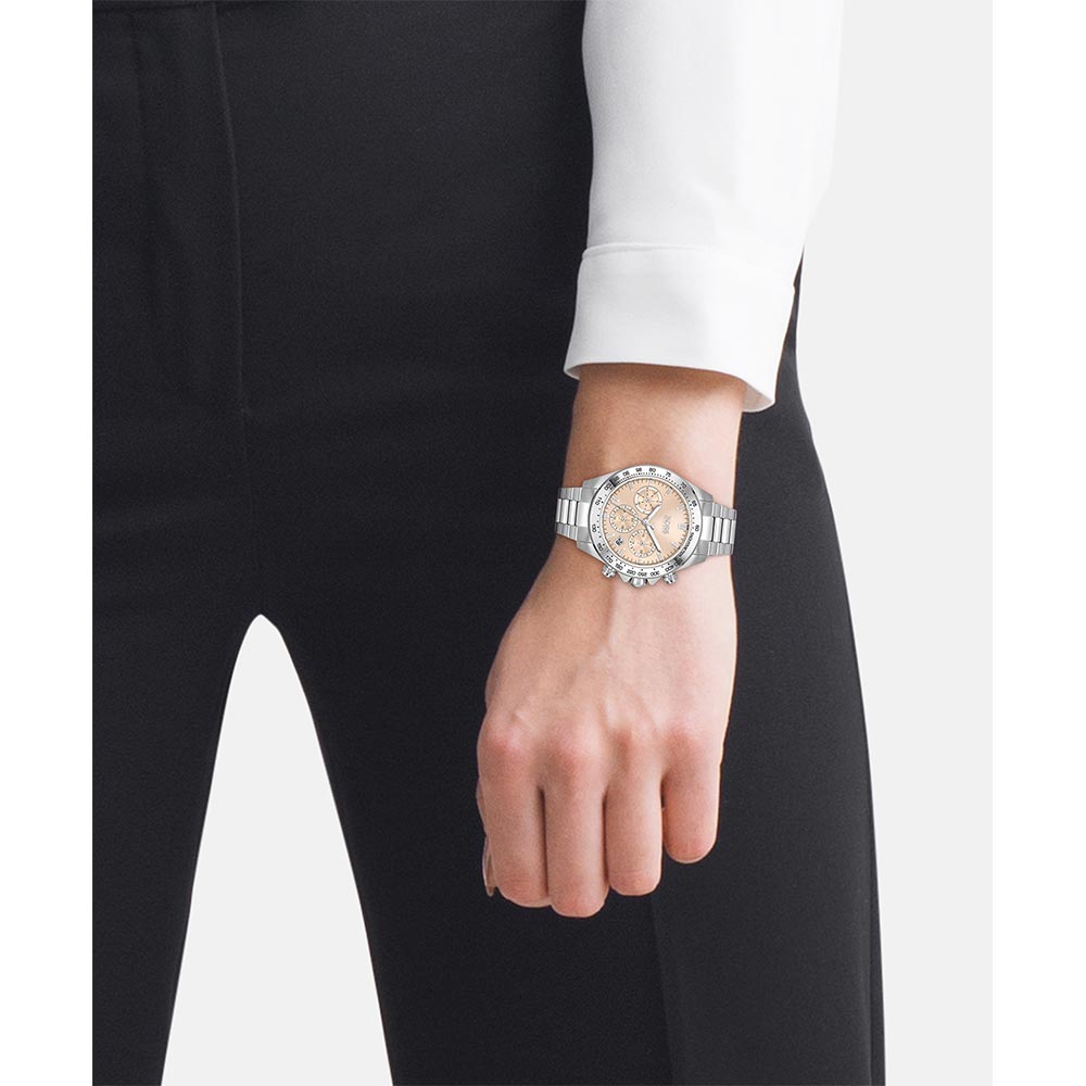Hugo Boss Silver Steel Women's Watch - 1502615