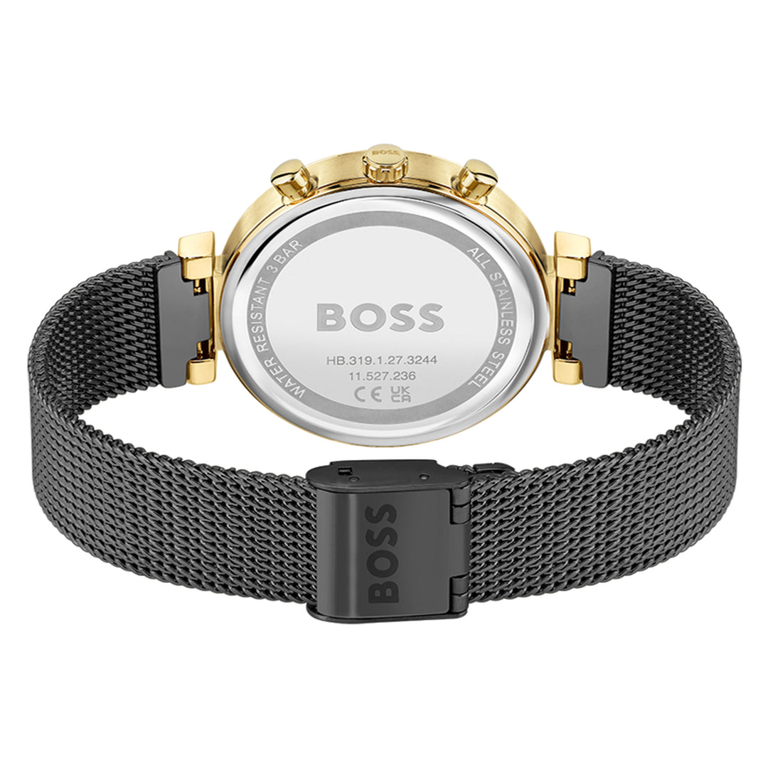 Hugo Boss Black Mesh Women's Multi-function Watch - 1502627