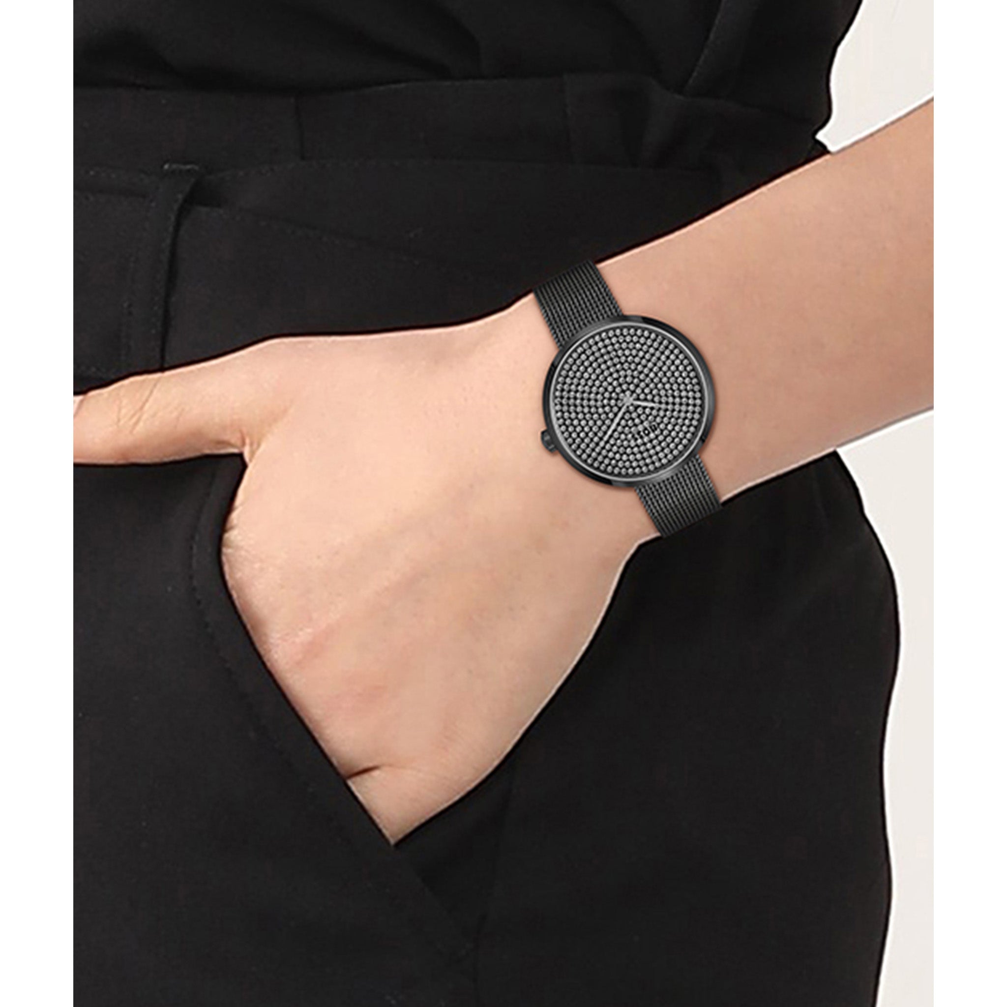 Hugo Boss Black Mesh Women's Watch - 1502658