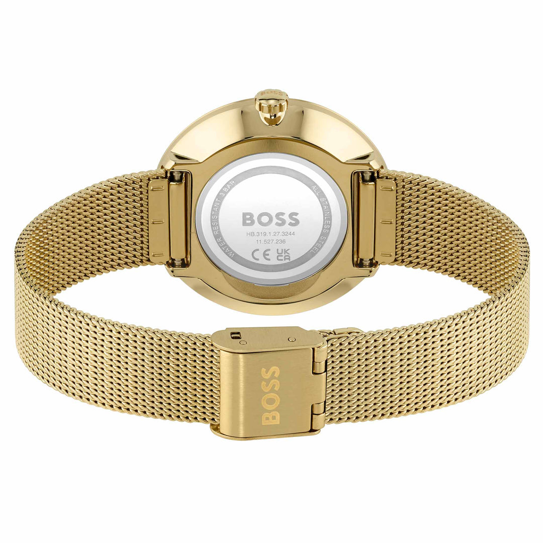 Hugo Boss Gold-Tone Mesh Women's Watch - 1502659