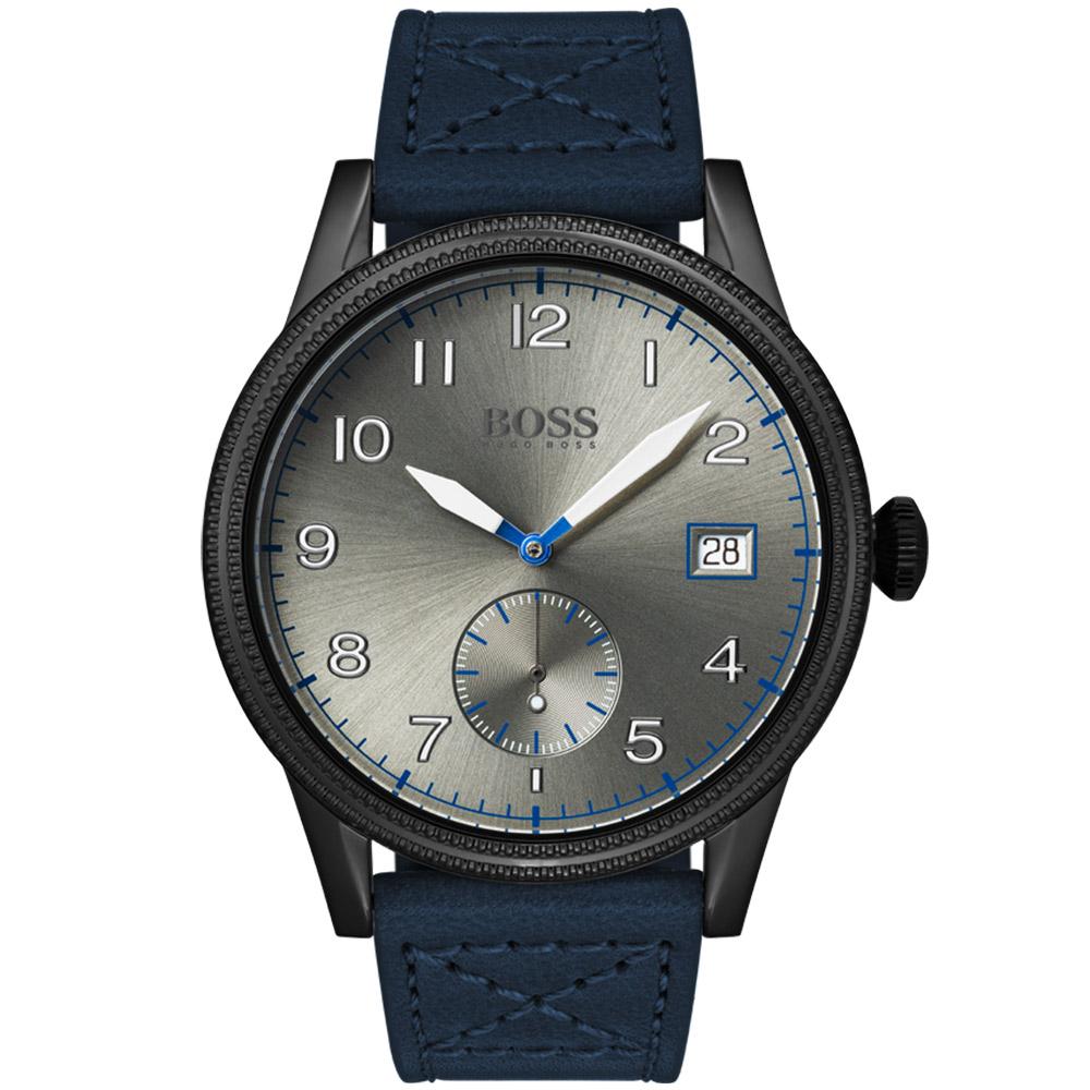 Boss Legacy Blue Leather Men's Watch - 1513684