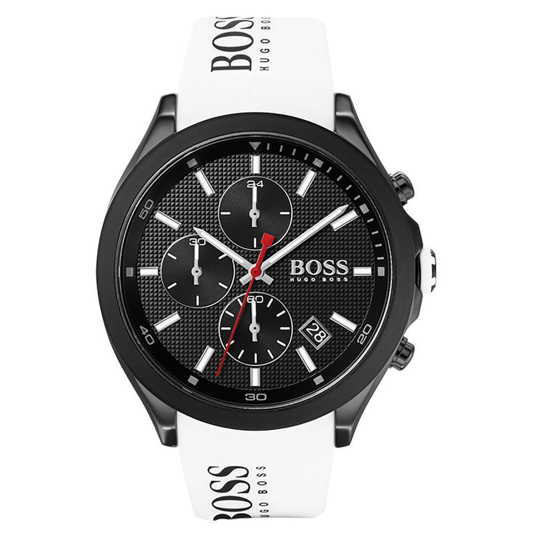 Hugo Boss Velocity White Silicone Men's Watch - 1513718