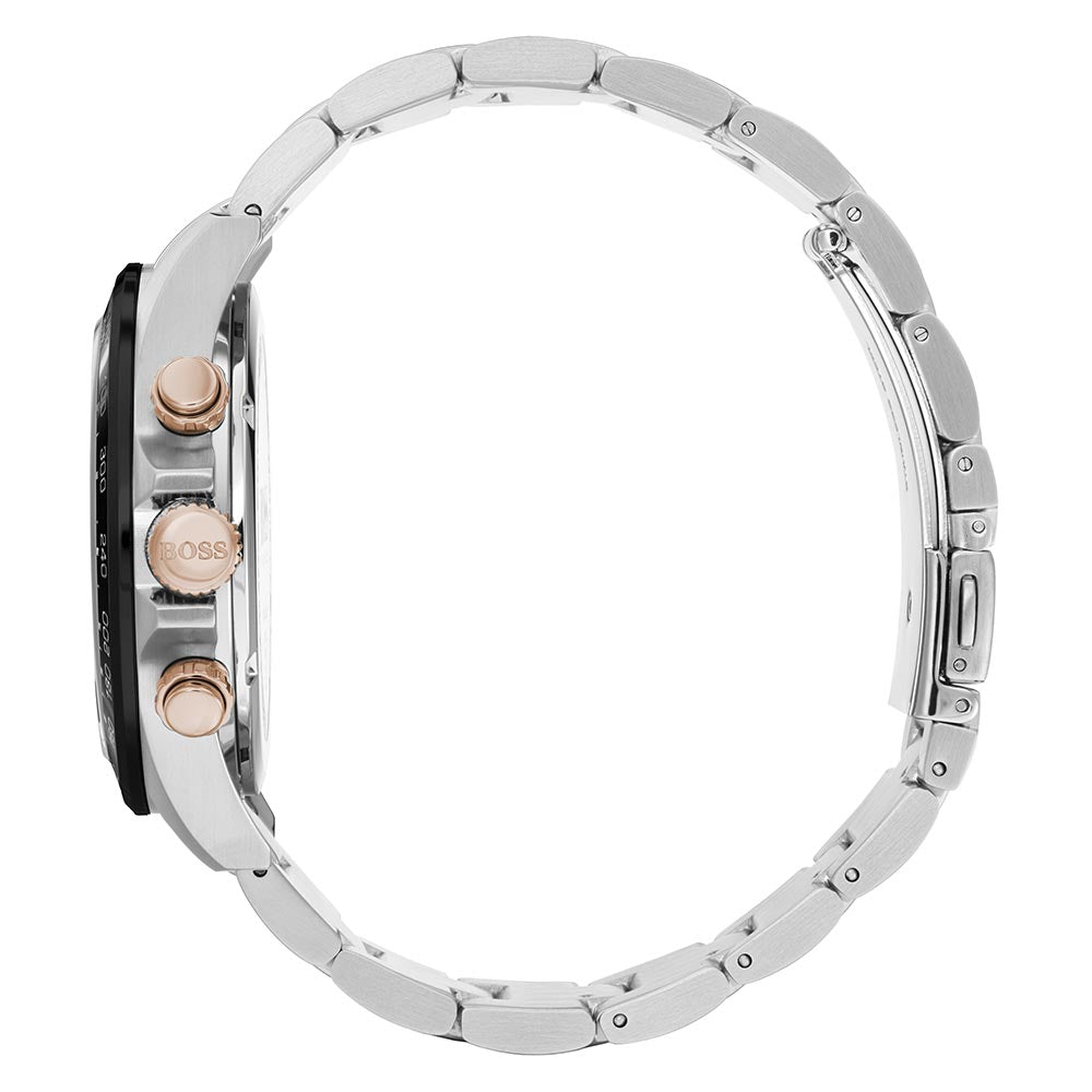 Hugo Boss Hero Two-Tone Steel Men's Chrono Watch - 1513757