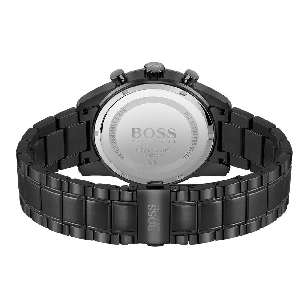 Hugo Boss Black Steel Chrono Men's Watch - 1513785
