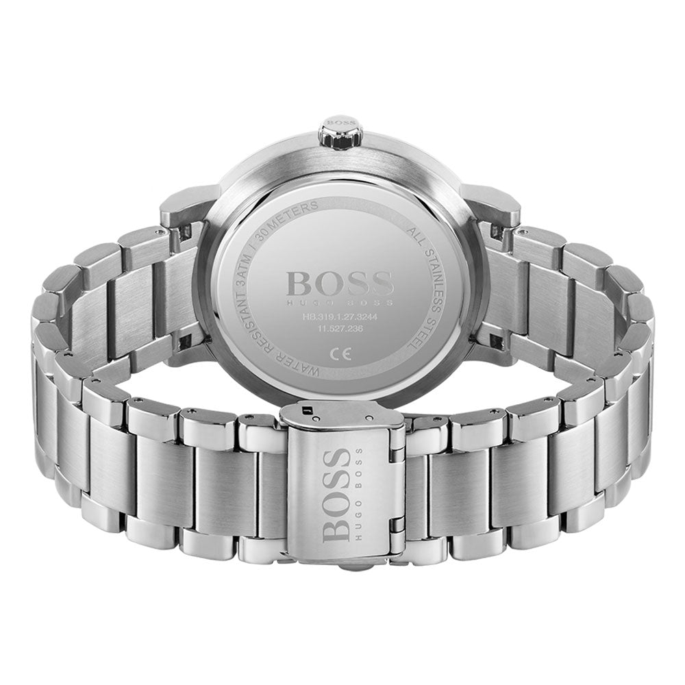 Hugo Boss Silver Steel Men's Watch - 1513792