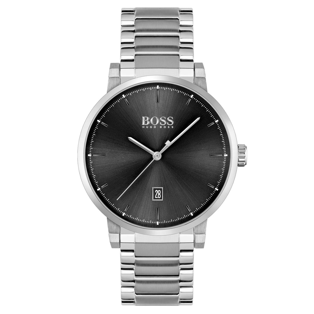 Hugo Boss Silver Steel Men's Watch - 1513792