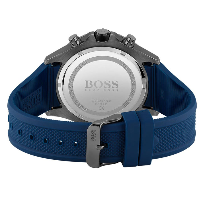 Hugo Boss Blue Silicone Men's Chronograph Watch - 1513821