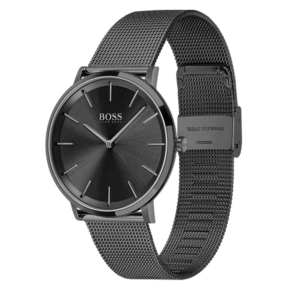 Hugo Boss Skyliner Black Mesh Men's Watch - 1513826