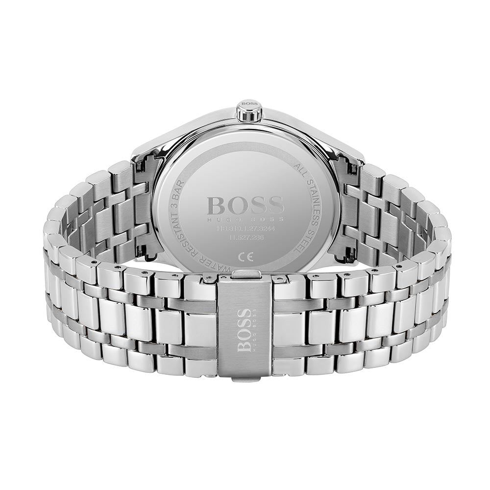 Hugo Boss Commissioner Silver Steel Men's Watch - 1513833