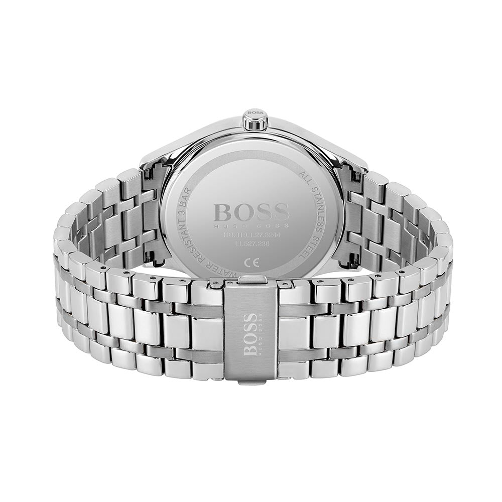 Hugo Boss Stainless Steel Grey Dial Men's Watch - 1513834
