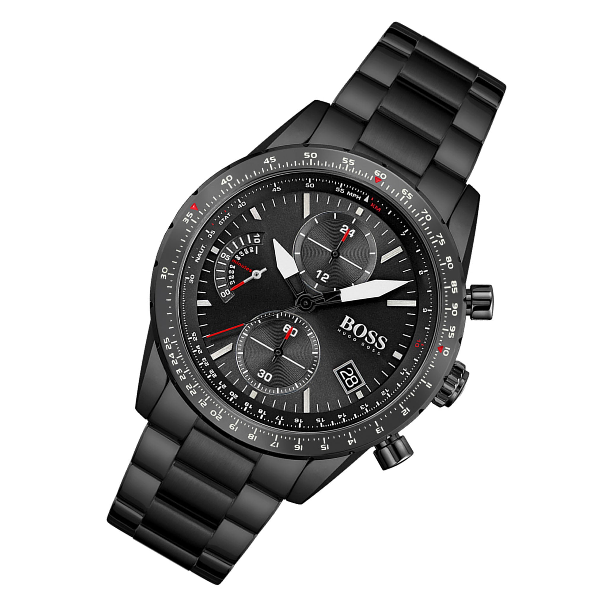 Hugo Boss Black Steel Men's Chronograph Watch - 1513854
