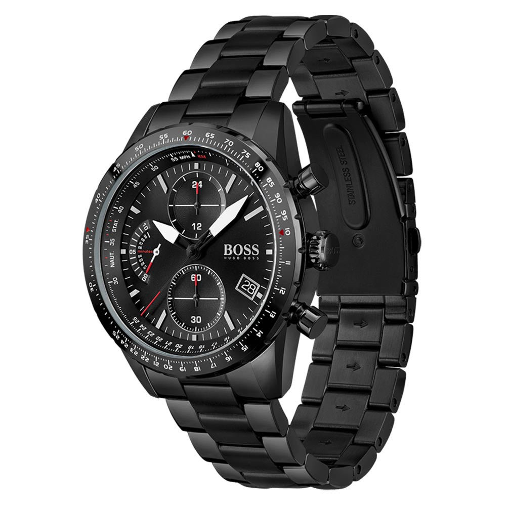 Hugo Boss Black Steel Men's Chronograph Watch - 1513854