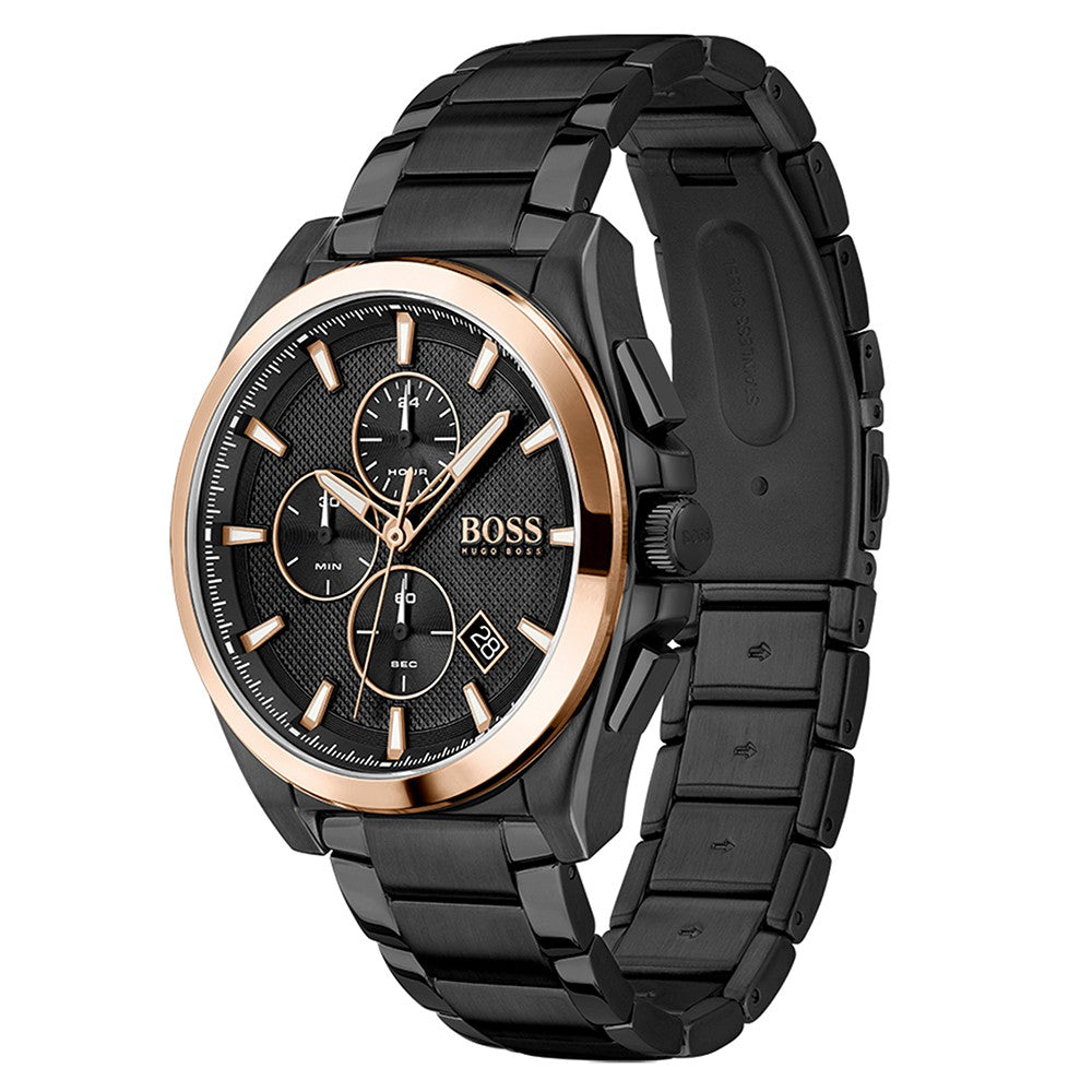 Hugo Boss Black Steel Men's Chronograph Watch - 1513885