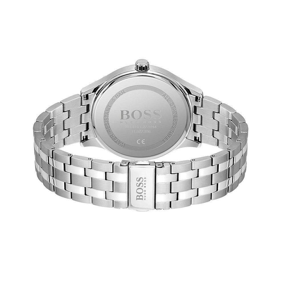 Hugo Boss Stainless Steel Blue Dial Men's Watch - 1513895