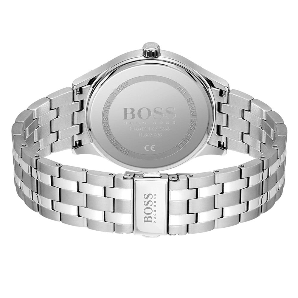 Hugo Boss Stainless Steel Black Dial Men's Watch - 1513896