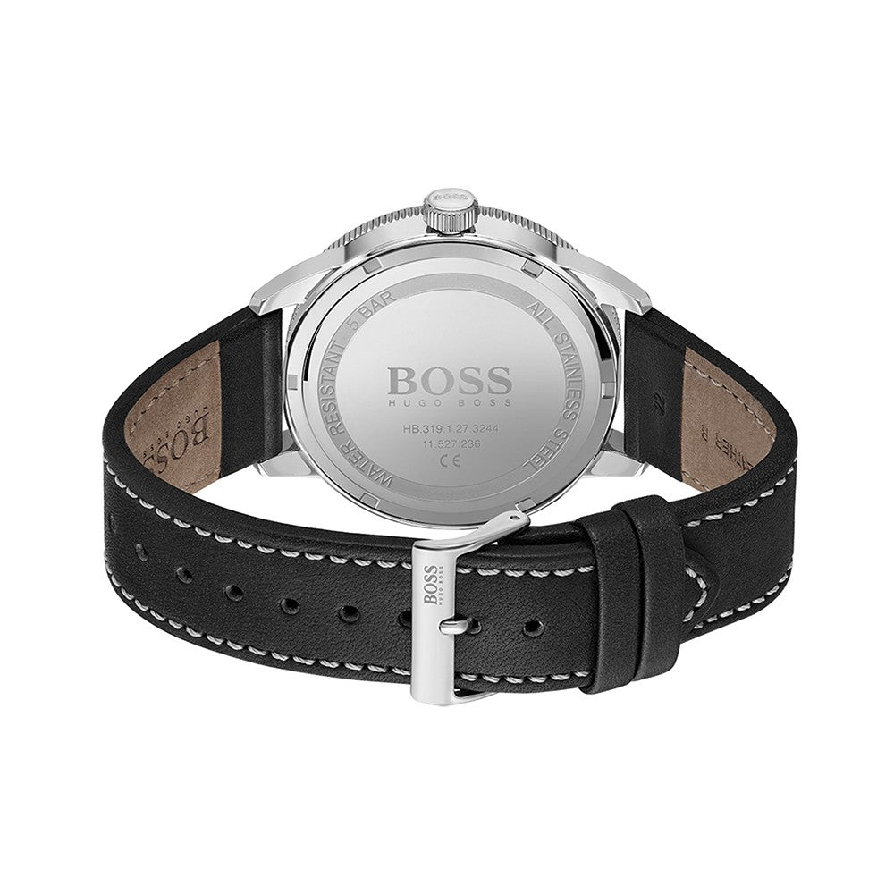 Hugo Boss Black Leather Men's Watch - 1513898