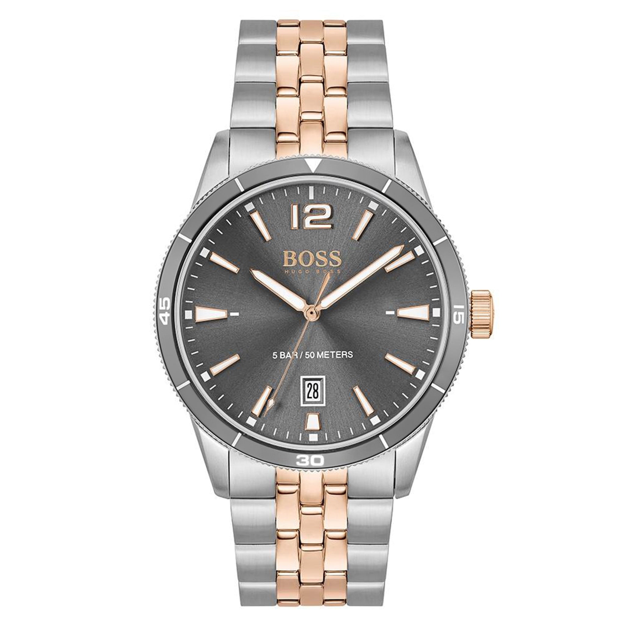 Hugo Boss Two Tone Steel Men s Watch 1513903 The Watch Factory