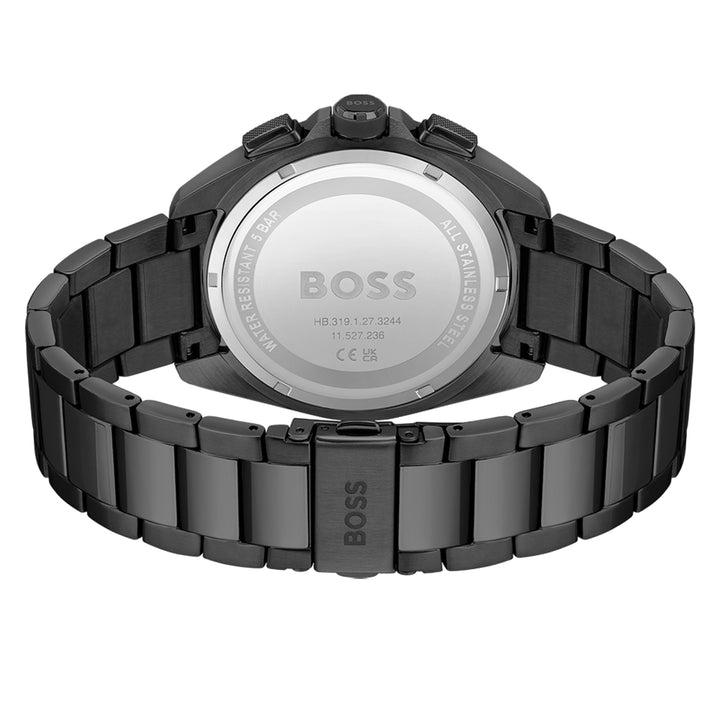 Hugo Boss Black Steel Men's Chrono Watch - 1513950