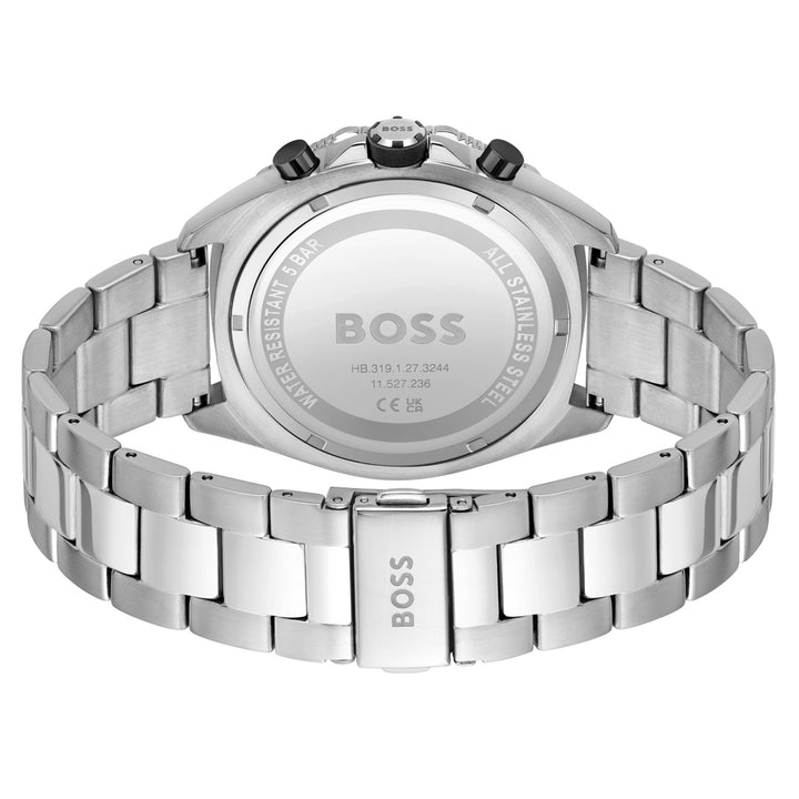 Hugo Boss Stainless Steel Black Dial Chronograph Men's Watch - 1513971