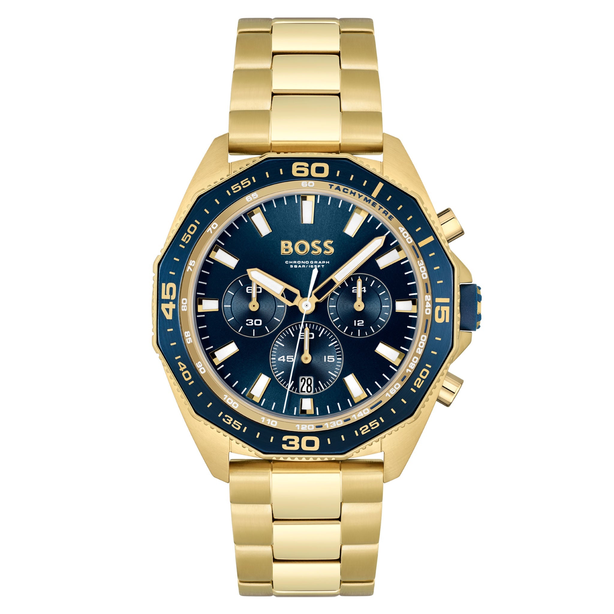 Hugo boss gold shop plated mens watch