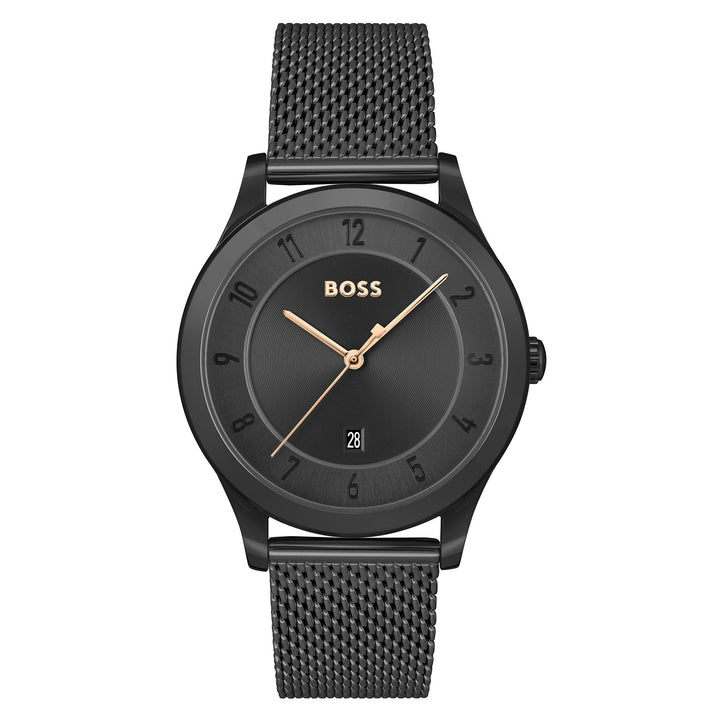 Hugo Boss Black Mesh Men's Watch - 1513986