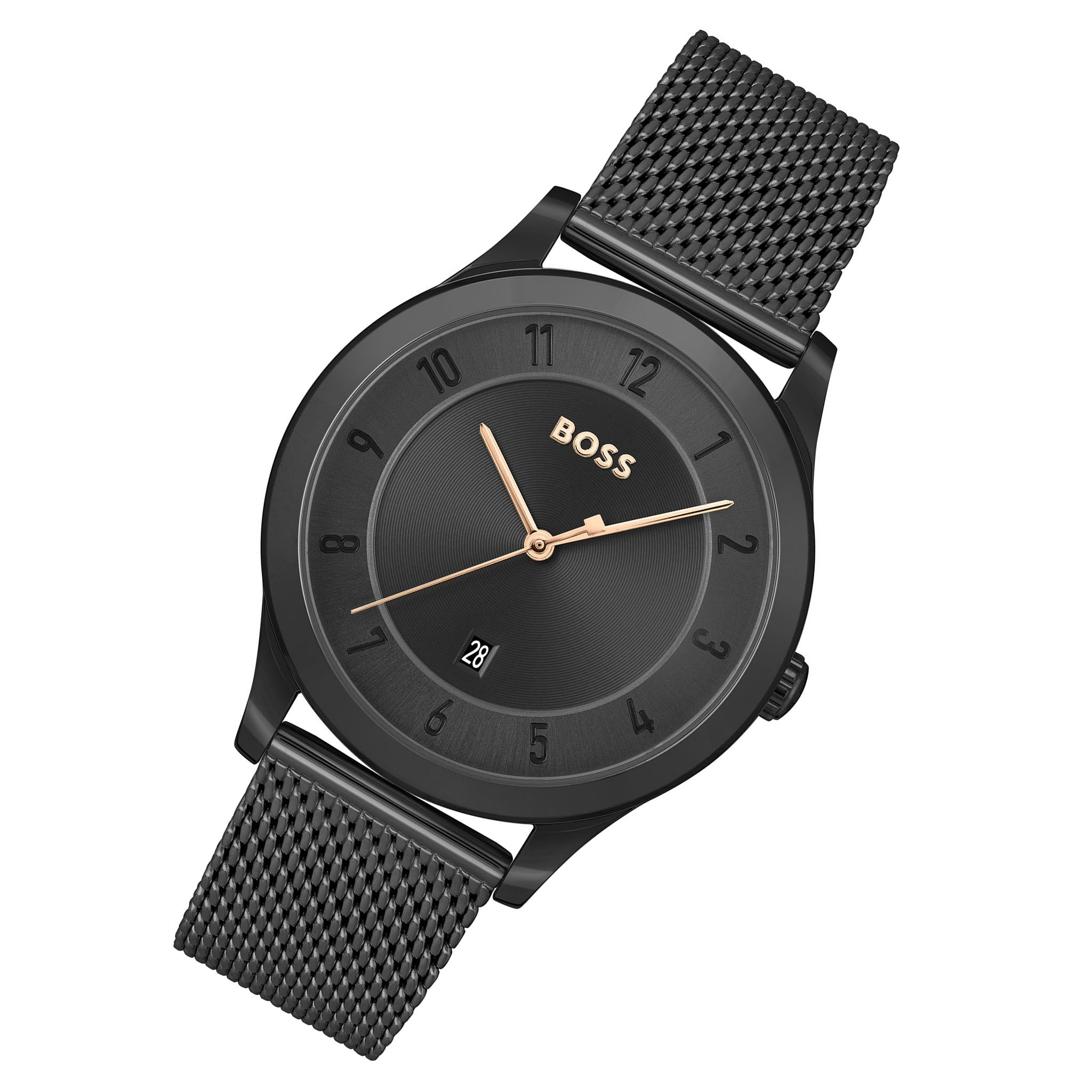 Hugo Boss Black Mesh Men's Watch - 1513986