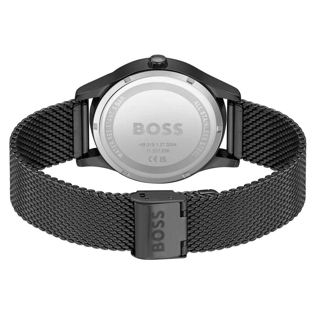 Hugo Boss Black Mesh Men's Watch - 1513986