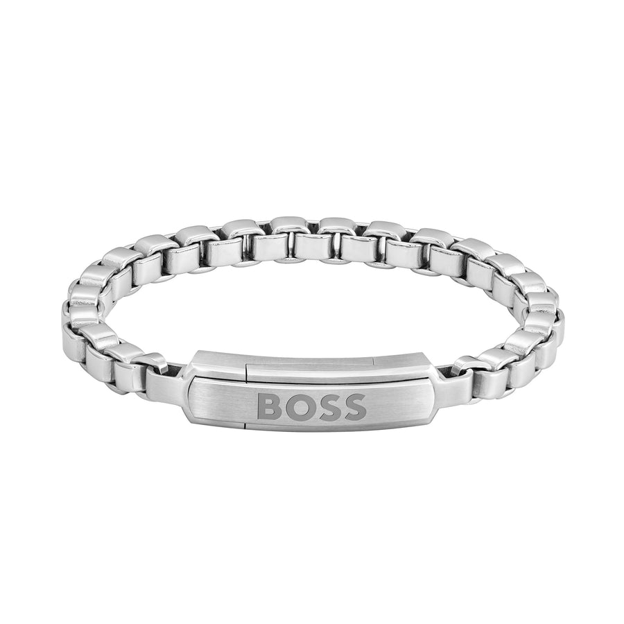 Hugo Boss Jewellery Stainless Steel Men's Chain Bracelet - 1580596M
