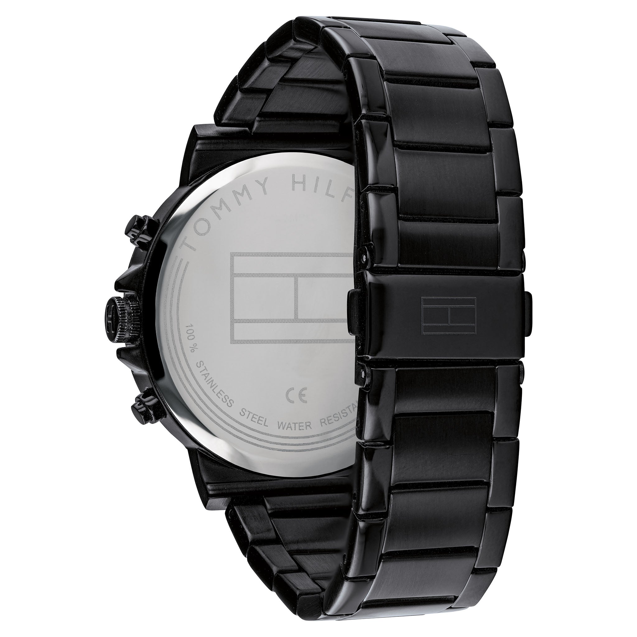 Tommy Hilfiger Multi-function Black Steel Men's Watch - 1710383