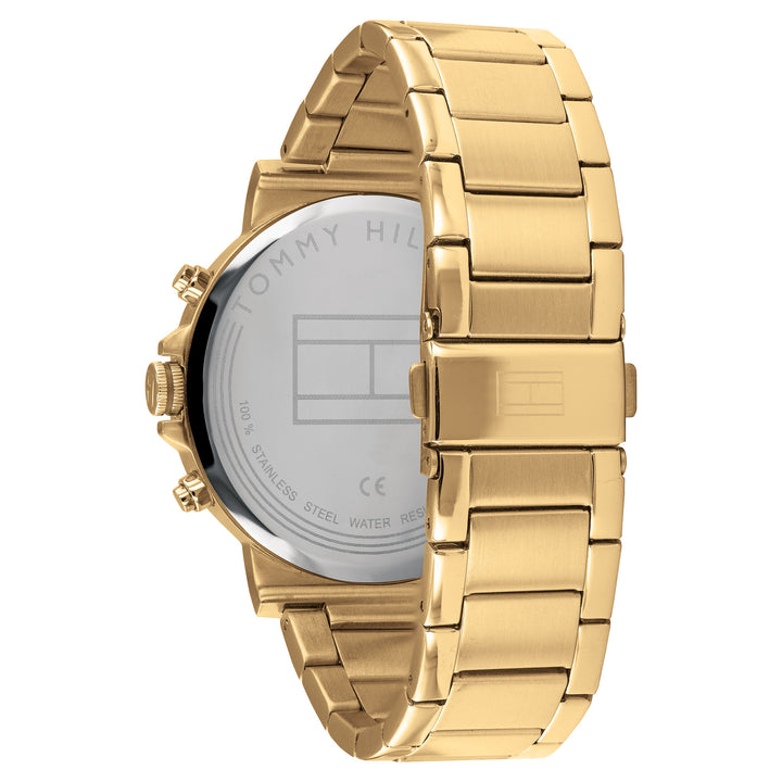 Tommy Hilfiger Multi-function Gold Steel Men's Watch - 1710384