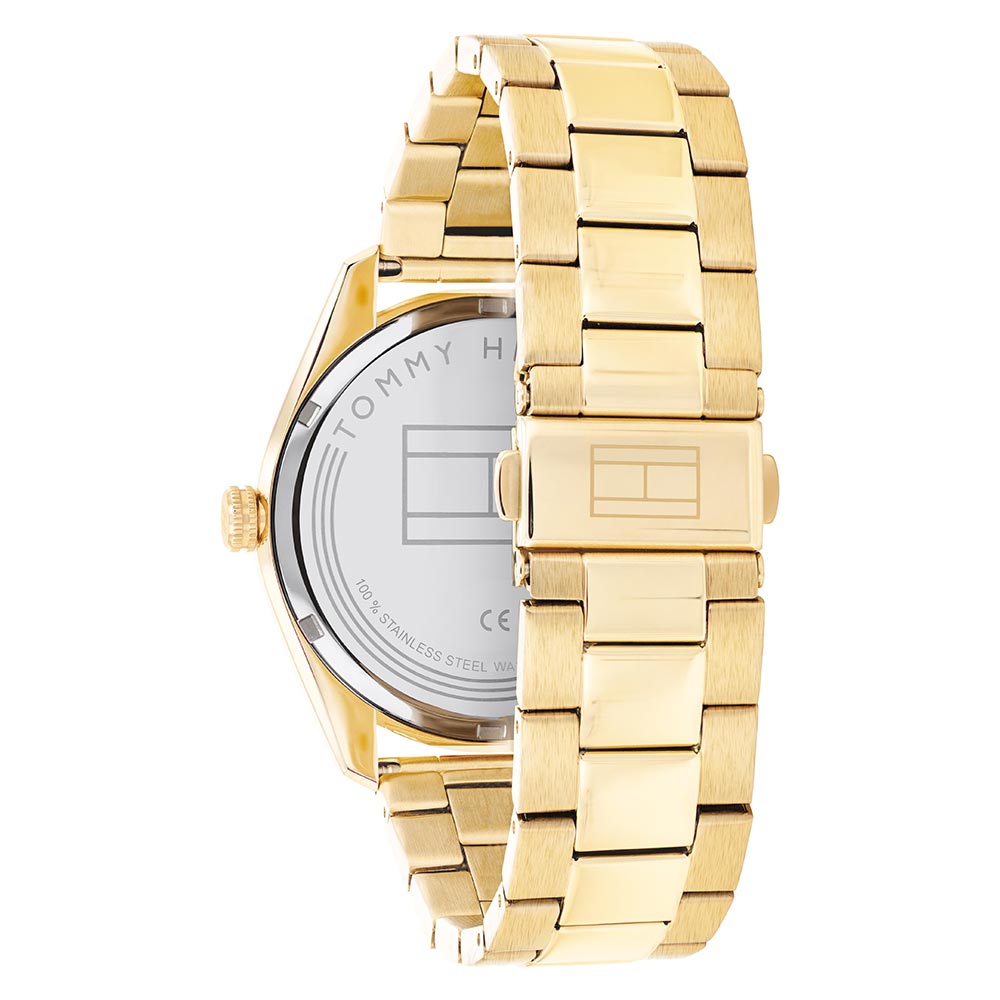 Tommy Hilfiger Gold Steel Men's Watch - 1710427
