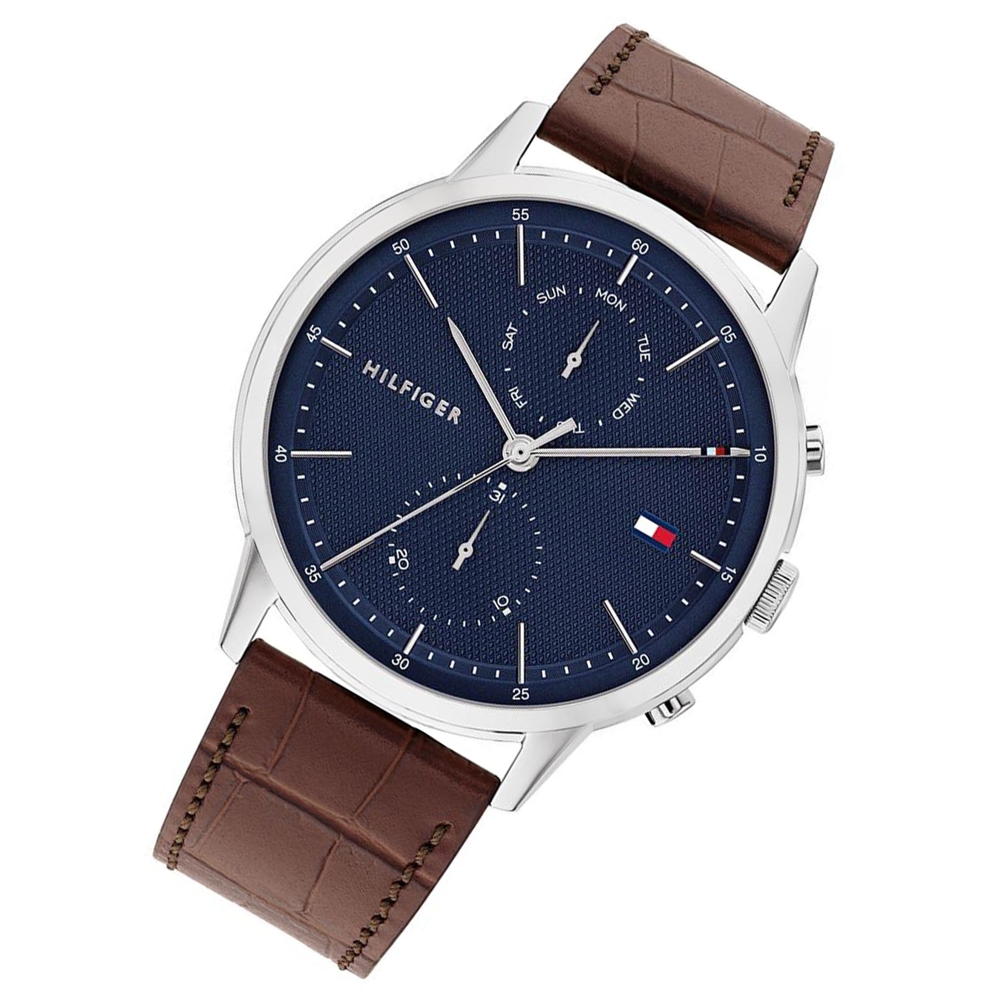 Tommy Hilfiger Classic Leather Men's Multi-function Watch - 1710436