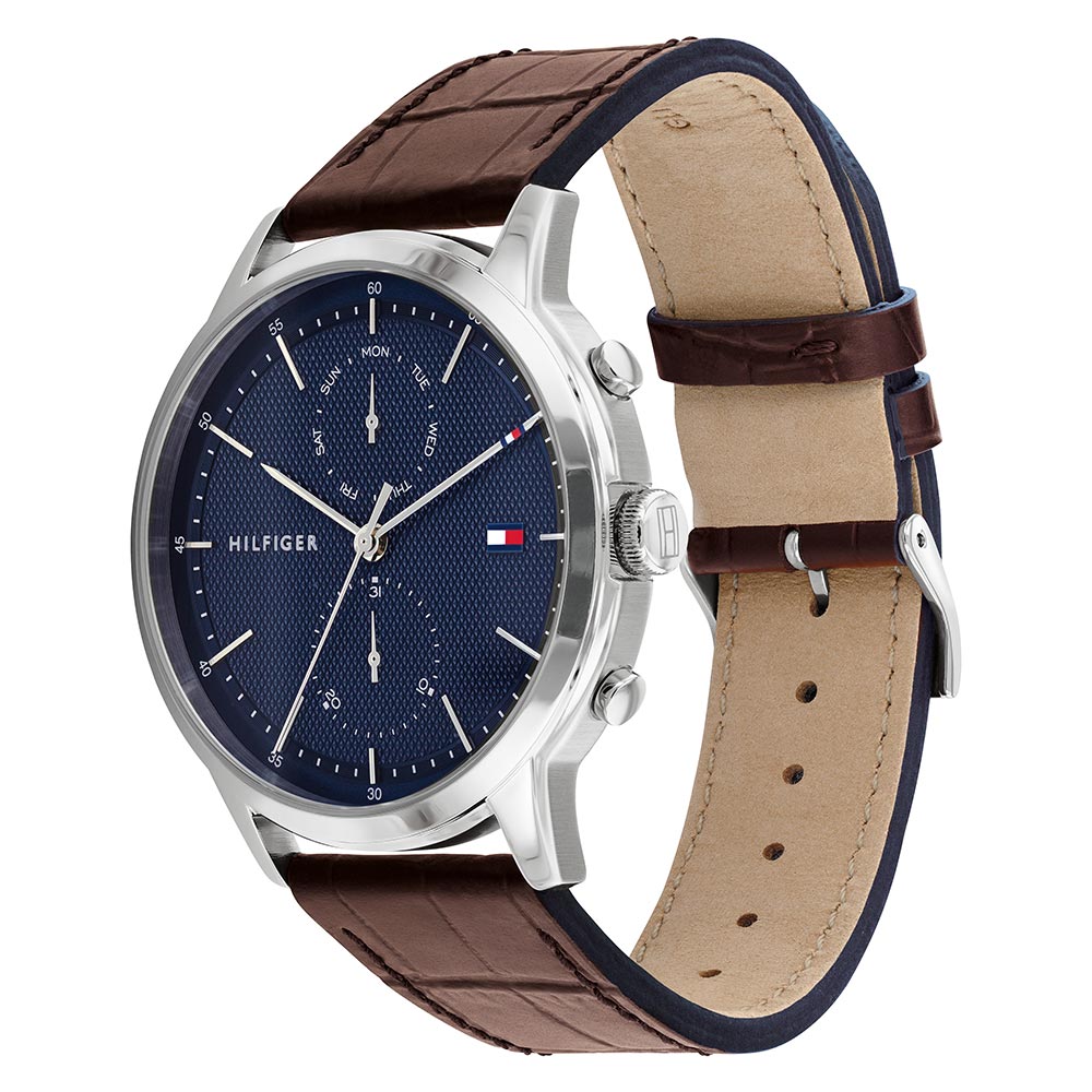 Tommy Hilfiger Classic Leather Men's Multi-function Watch - 1710436