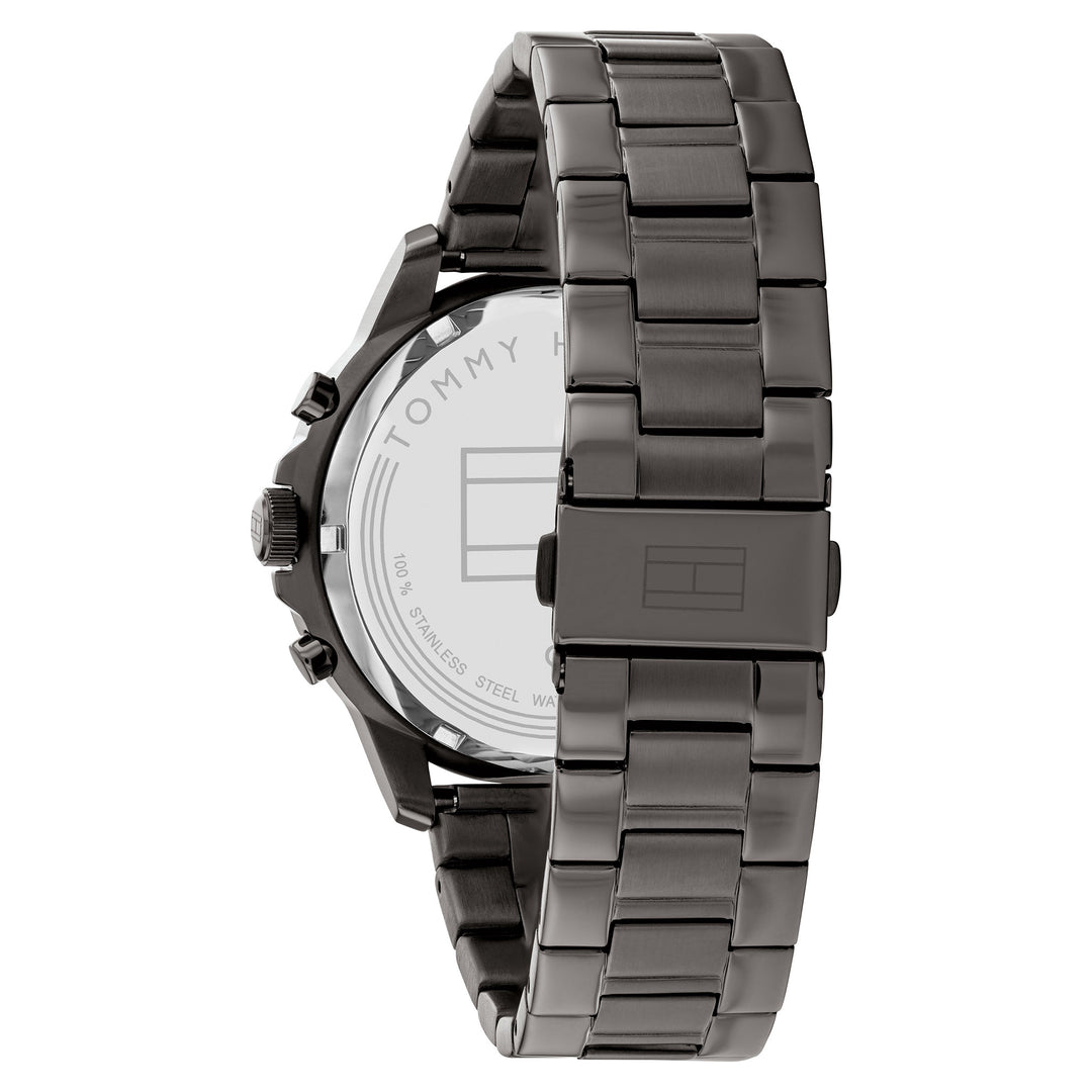 Tommy Hilfiger Grey Steel Dial Men's Multi-function Watch - 1710479