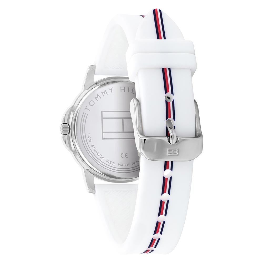 Tommy Hilfiger White Silicone Kids Watch - 1720014