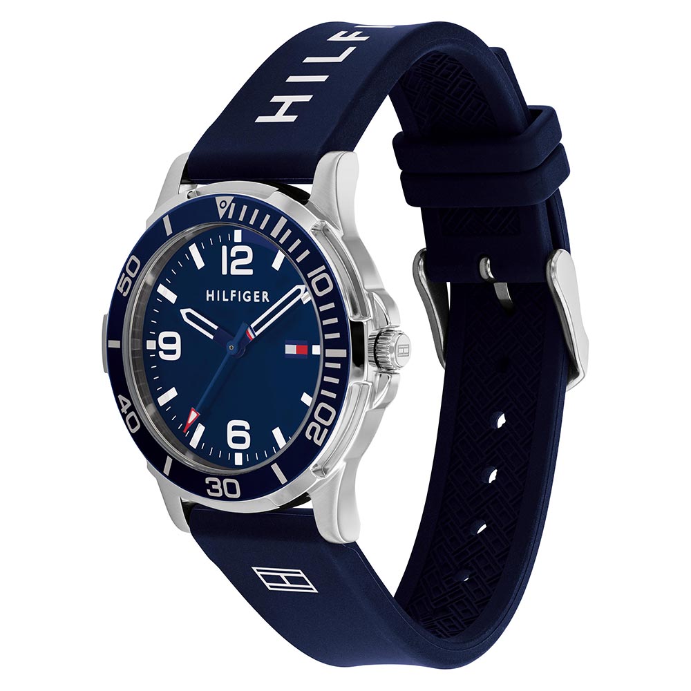 Tommy Hilfiger Blue Silicone Kids Watch - 1720016