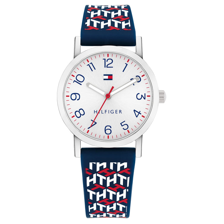 Tommy Hilfiger Multi-colour Silicone White Dial Kids Watch - 1720022