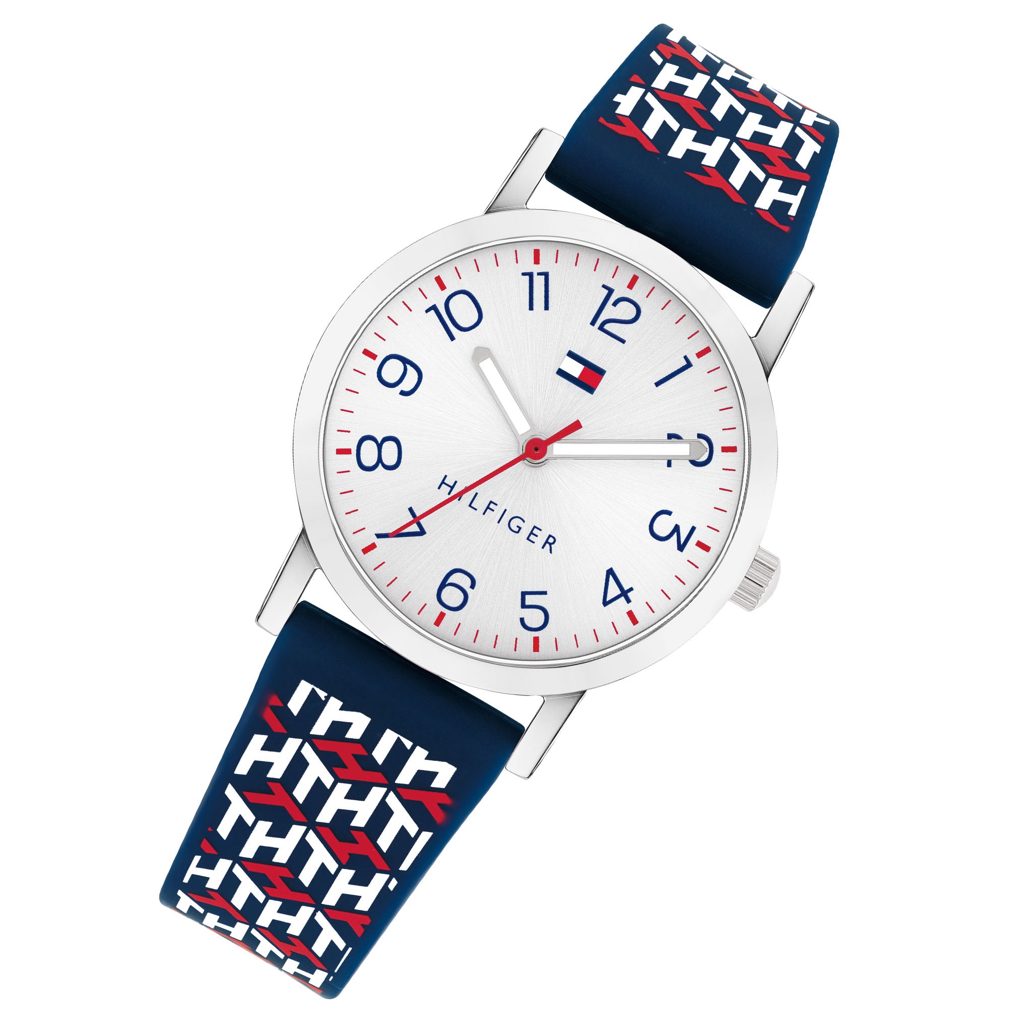 Tommy Hilfiger Multi-colour Silicone White Dial Kids Watch - 1720022