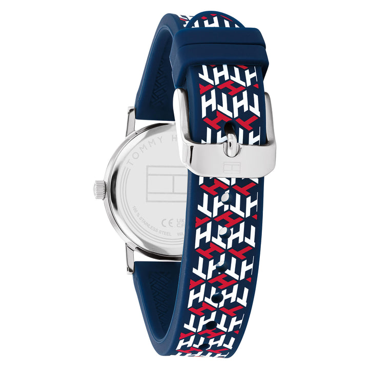 Tommy Hilfiger Multi-colour Silicone White Dial Kids Watch - 1720022