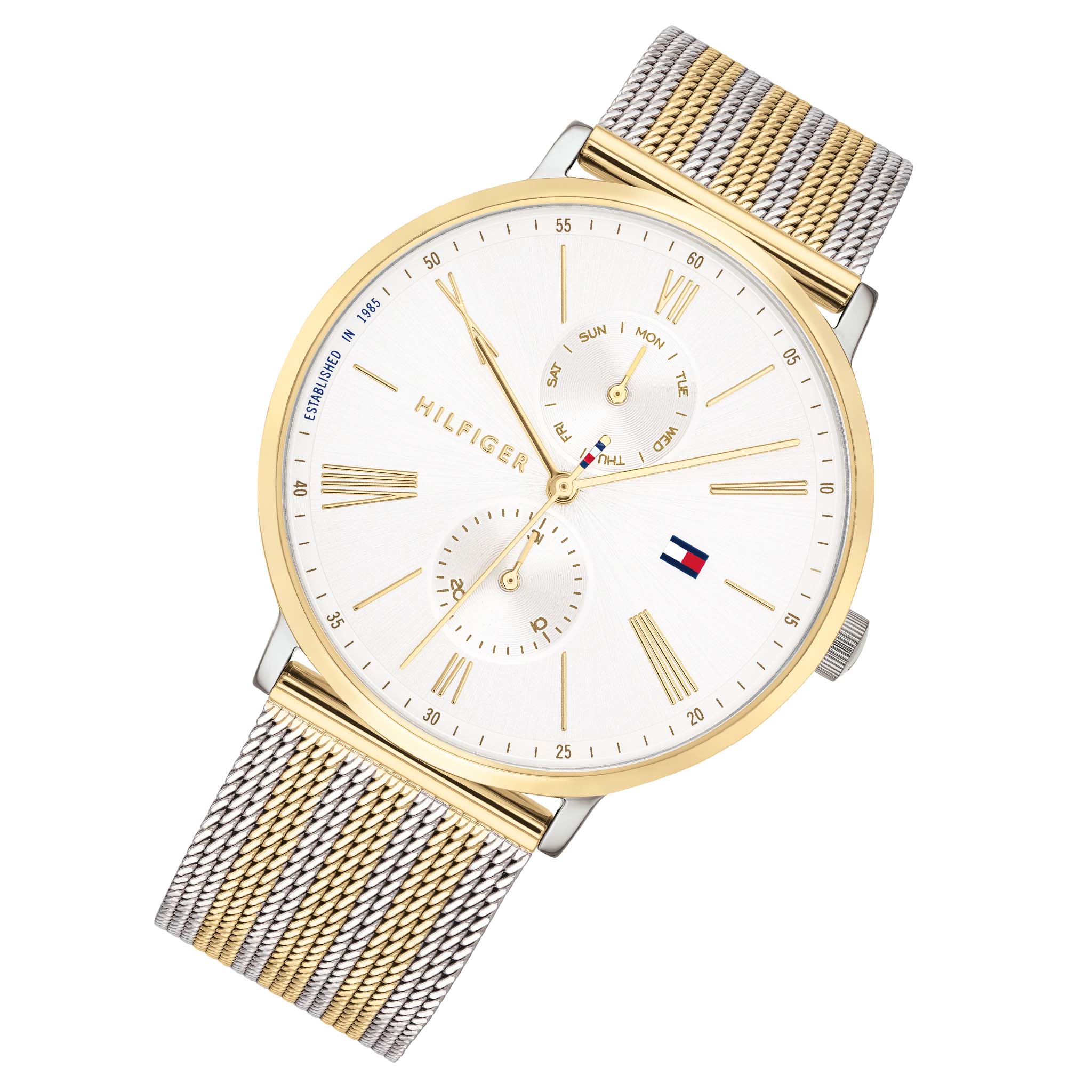 Tommy Hilfiger Two-Tone Mesh Ladies Watch - 1782074