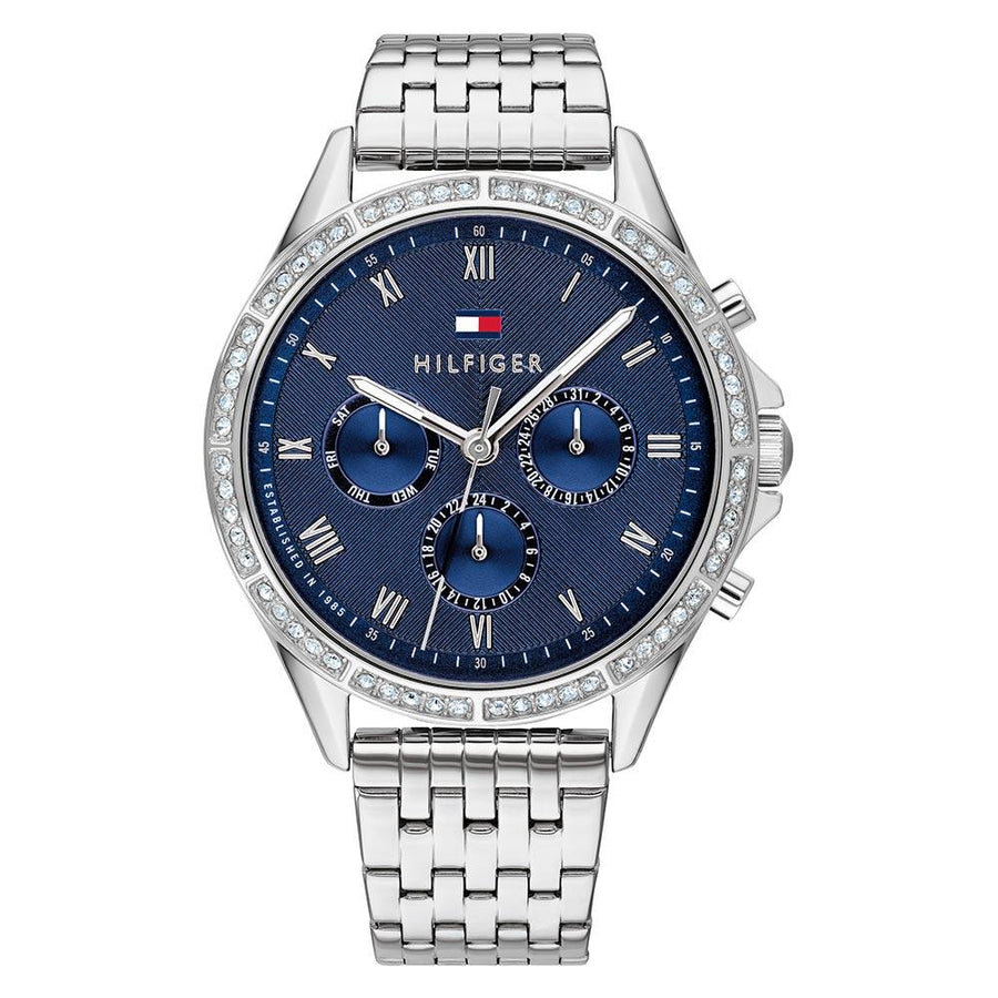 Tommy Hilfiger Blue Dial Ladies Multi-function Watch - 1782141