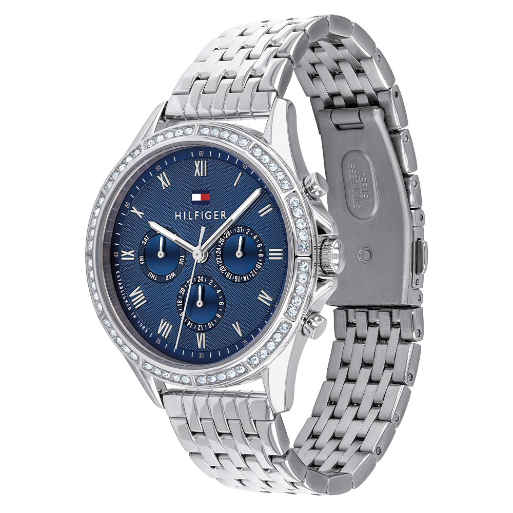 Tommy Hilfiger Blue Dial Ladies Multi-function Watch - 1782141