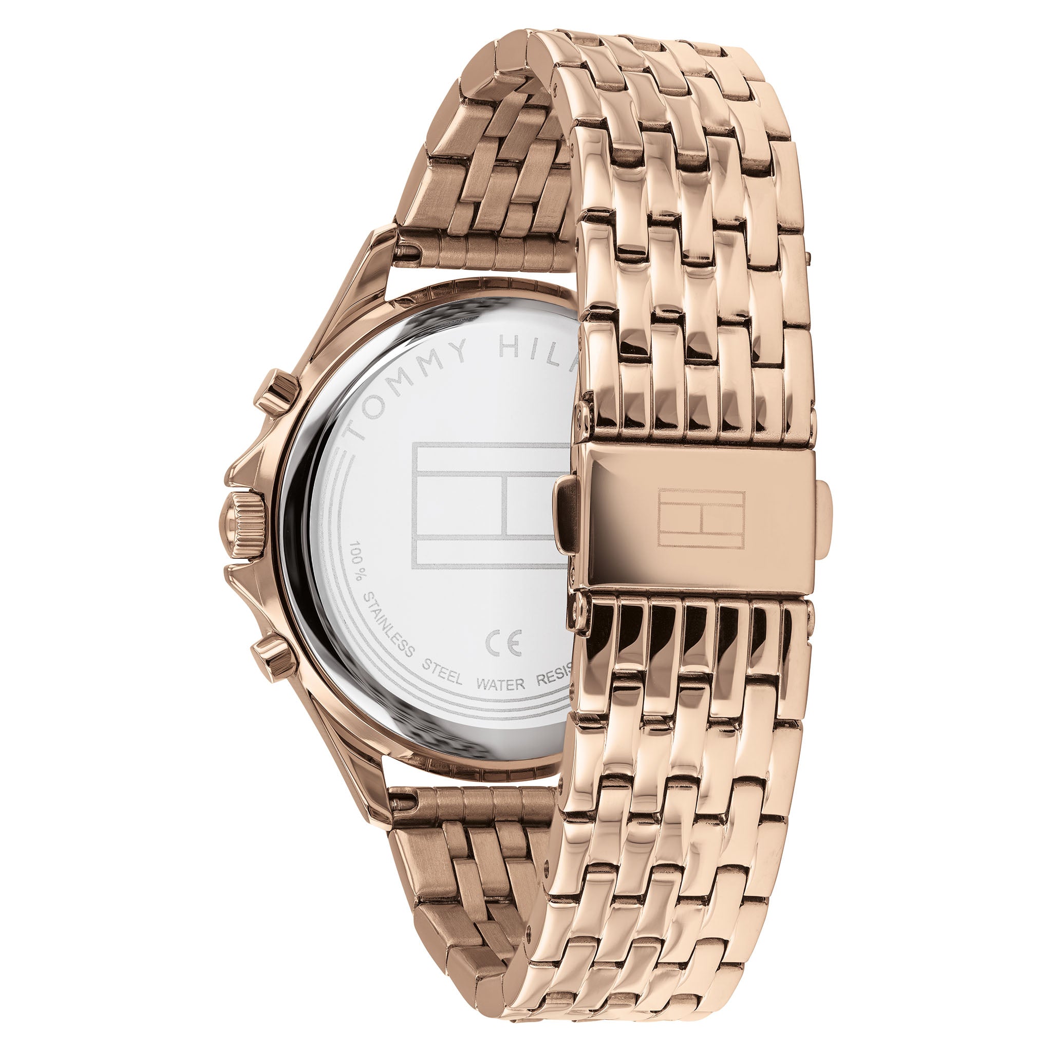 Tommy Hilfiger Silver White Dial Ladies Multi-function Watch - 1782143