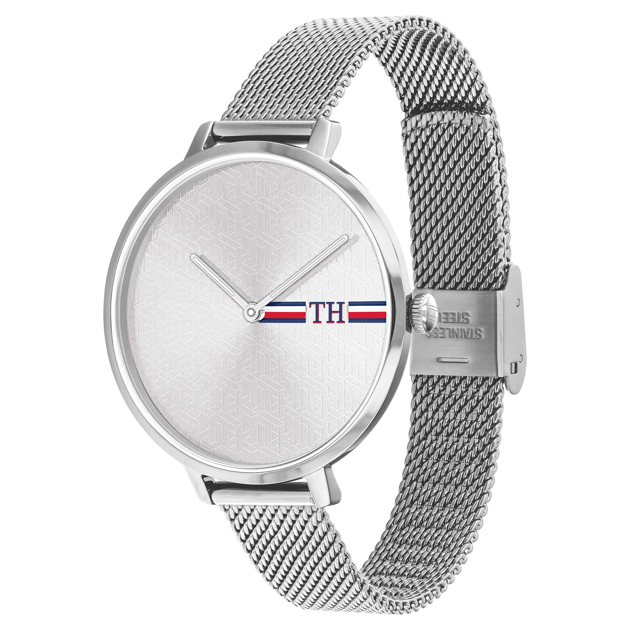 Tommy Hilfiger Silver Mesh Ladies Watch - 1782157