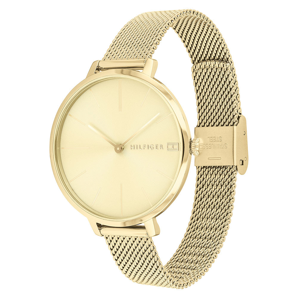 Tommy Hilfiger Gold Steel Ladies Watch - 1782164
