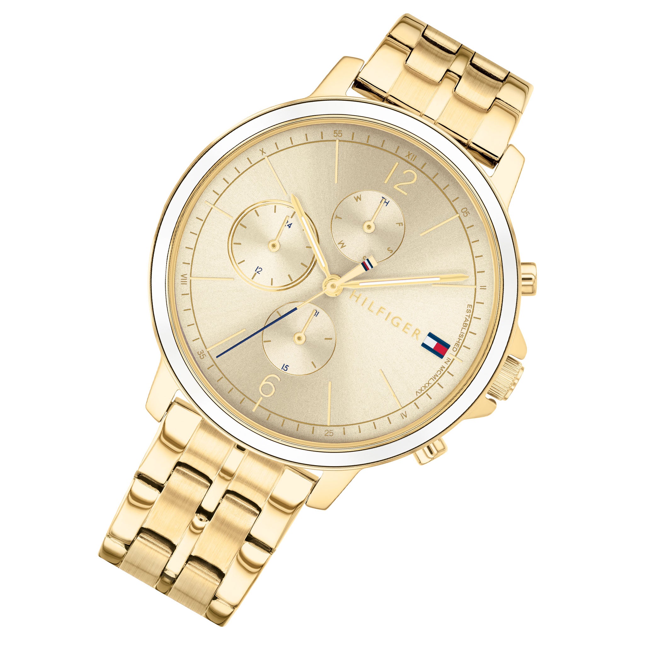 Tommy Hilfiger Gold Steel Ladies Multi-function Watch - 1782189