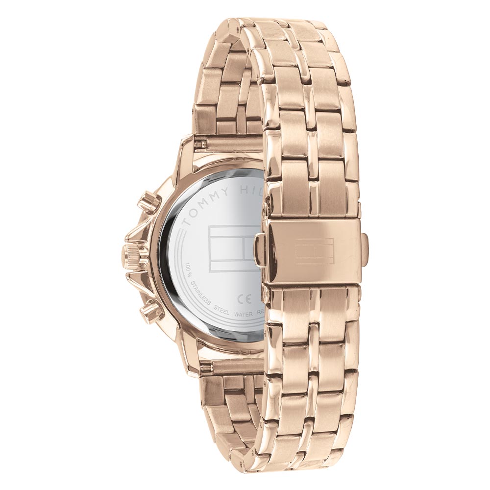 Tommy Hilfiger Carnation Gold Steel Ladies Multi-function Watch - 1782190