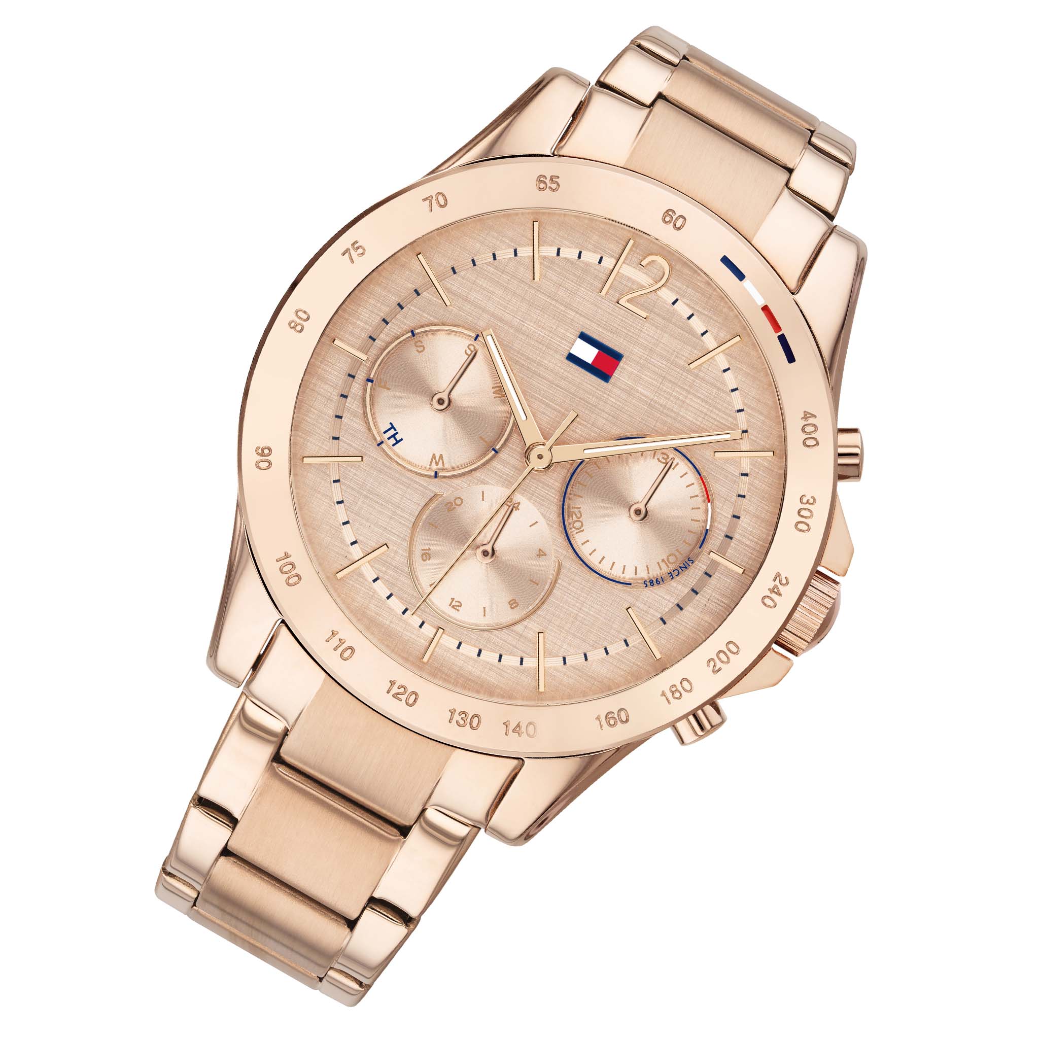 Tommy Hilfiger Carnation Gold Steel Ladies Multi-function Watch - 1782197