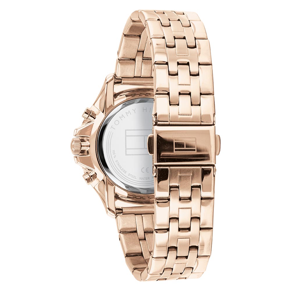 Tommy Hilfiger Carnation Gold Steel Ladies Multi-function Watch - 1782224