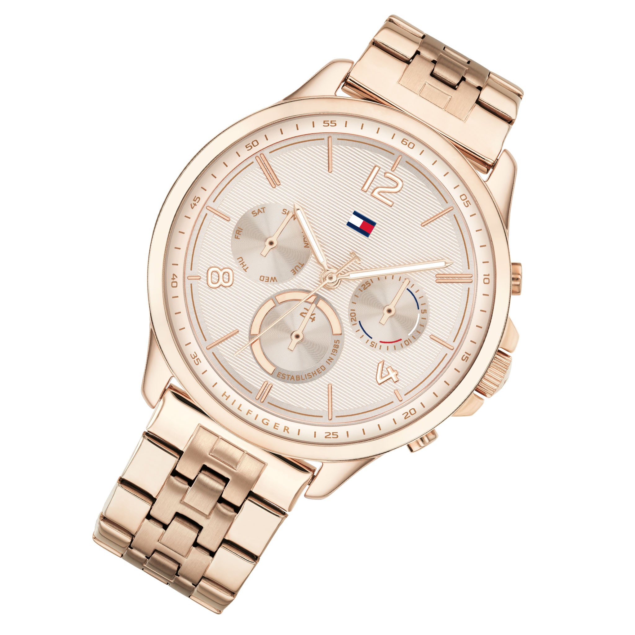 Tommy Hilfiger Carnation Gold Steel Ladies Multi-function Watch - 1782224